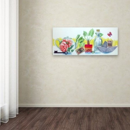 Trademark Fine Art Oxana Ziaka 'Nature Morte' Canvas Art, 8x19 ALI11380-C819GG